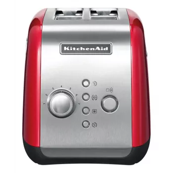 KitchenAid 5KMT221EER 7 2 rebanadas 1100 W rojo, acero inoxidable