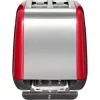 KitchenAid 5KMT221EER 7 2 rebanadas 1100 W rojo, acero inoxidable