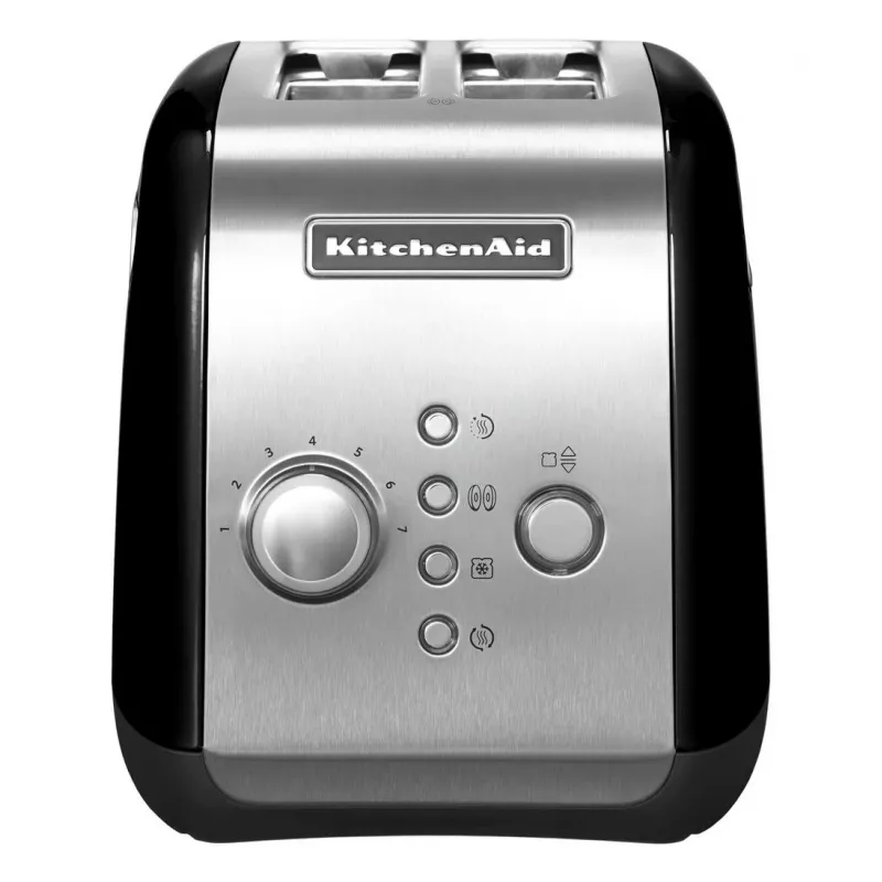 KitchenAid 5KMT221EOB 7 2 rebanada(s) 1100 W negro, acero inoxidable