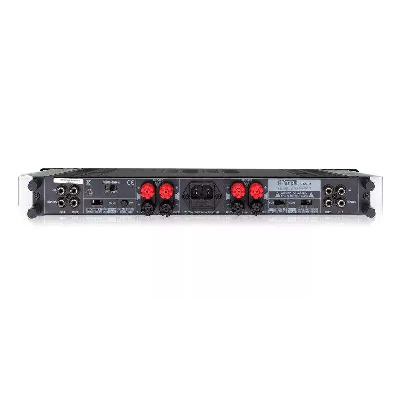 Biamp Commercial Audio CHAMP-4 4.0 canales rendimiento/escenario negro