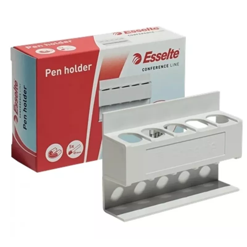 Esselte portabolígrafos – para pizarra blanca, blanco, 122 mm, 35 mm, 83 mm, 60 g, 1 ud.