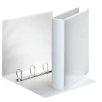 Esselte Panorama carpeta FSC® A4 4DR/40 mm, A4, anilla D, plástico, blanco, 390 hojas, 4 cm