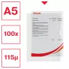 Esselte carpeta Premium A5, carpeta de proyecto, A5, polipropileno (PP), transparente, vertical, 40 hojas