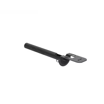 Ergonomic Solutions SpacePole Payment Payment paddle 2 – 250 mm mango con moleteado