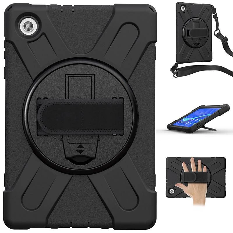 eSTUFF AUSTERN Funda Defender para Lenovo TAB M10 FHD Plus – negro