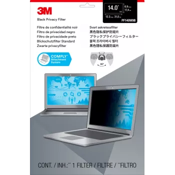 3M Filtro de privacidad para portátil panorámico de 14