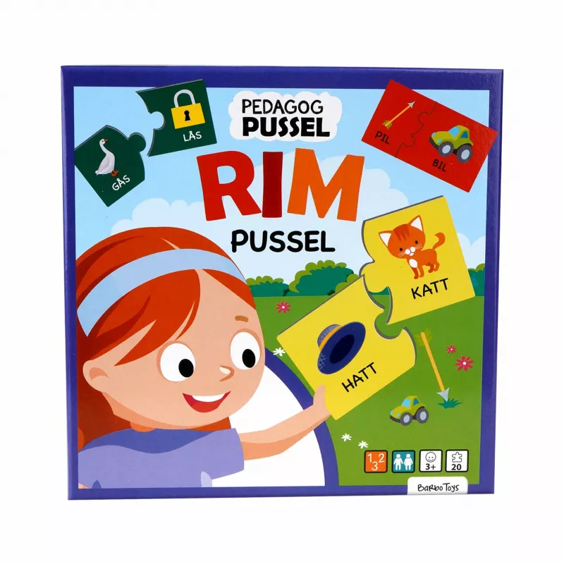 Barbo Toys puzzle didáctico juego de mesa