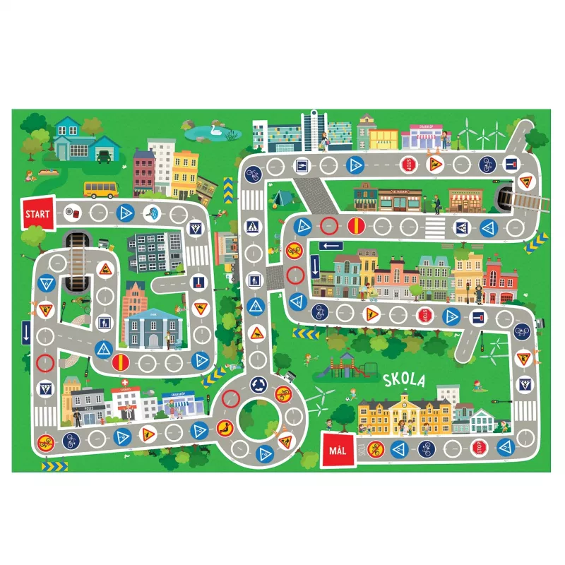 Barbo Toys juego de tráfico juego de mesa aprendizaje