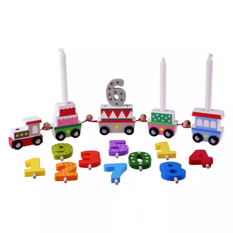Barbo Toys 6098 juego de fiesta/juguete tren de cumpleaños