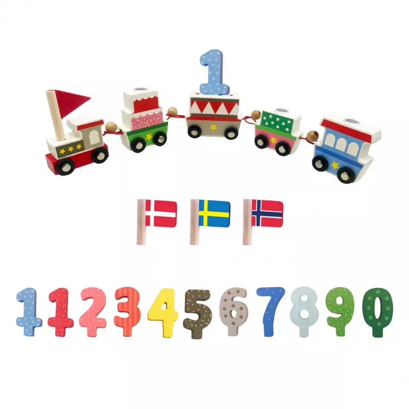 Barbo Toys 6098 juego de fiesta/juguete tren de cumpleaños
