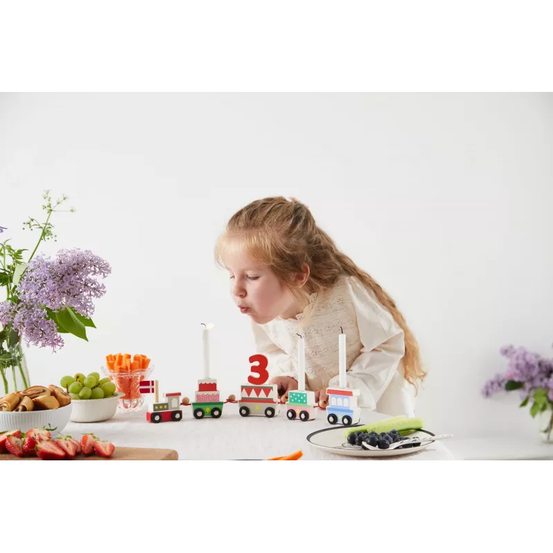 Barbo Toys 6098 juego de fiesta/juguete tren de cumpleaños