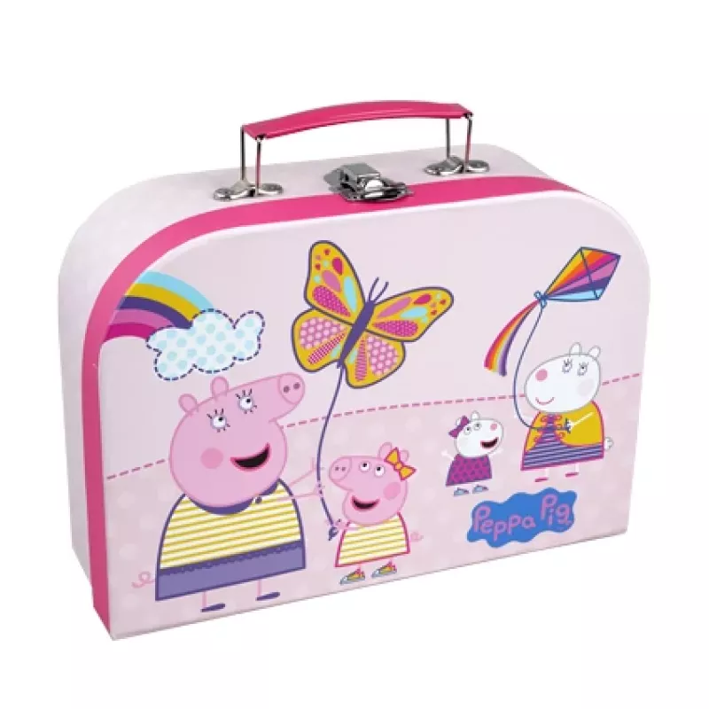 Barbo Toys Peppa Pig maleta set de 3 piezas surtido multicolor niño/niña bolso con forma de barril