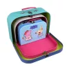 Barbo Toys Peppa Pig maleta set de 3 piezas surtido multicolor niño/niña bolso con forma de barril