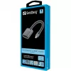 Sandberg adaptador MiniDP1.4>HDMI2.0 4K60, Mini DisplayPort, HDMI Type-A (estándar), conector macho, conector hembra, 3840 x 2160 píxeles, 6 Gbit/s