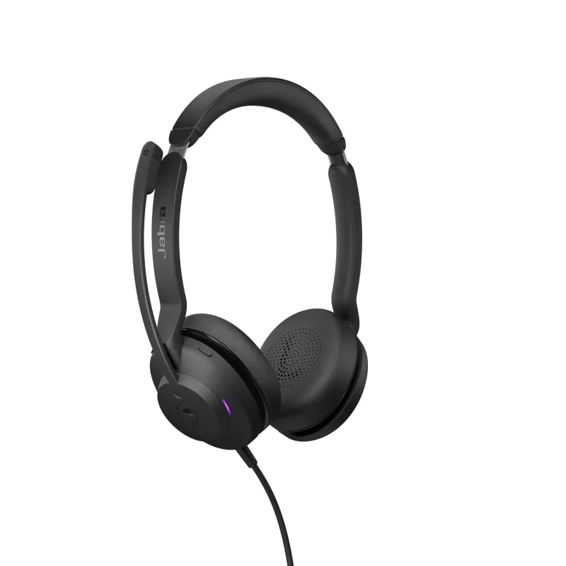Jabra Evolve2 30 USB-C, MS estéreo, con cable, oficina/call center, 20 – 20000 Hz, 125 g, auricular, negro