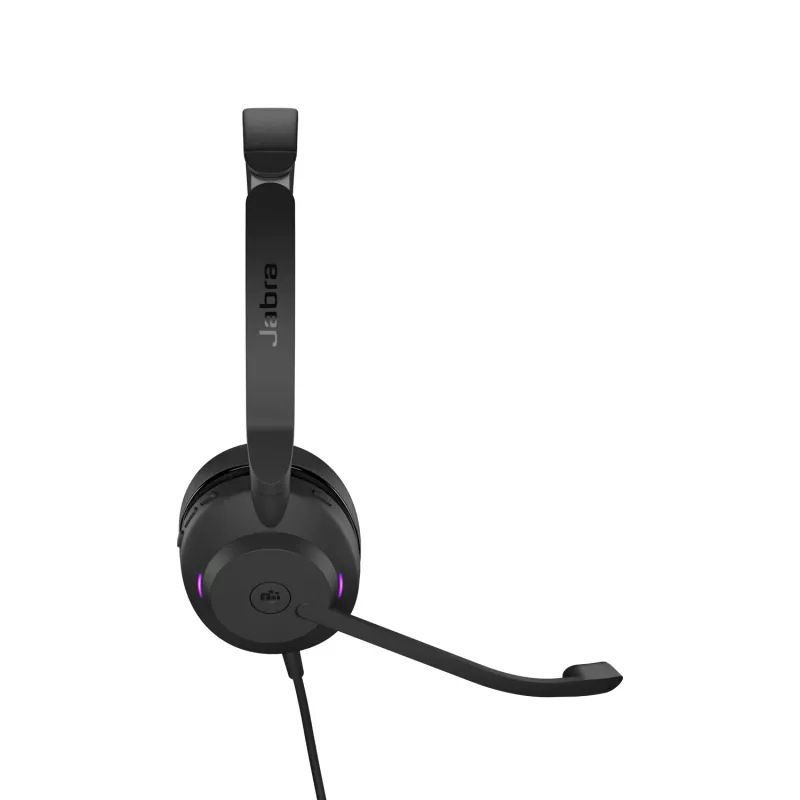 Jabra Evolve2 30 USB-C, MS estéreo, con cable, oficina/call center, 20 – 20000 Hz, 125 g, auricular, negro