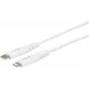 eSTUFF ES602101 Cable Lightning 1 m blanco