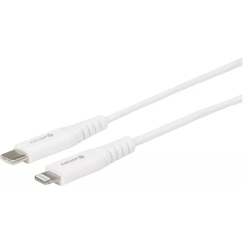 eSTUFF ES602101 Cable Lightning 1 m blanco