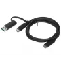 Lenovo 03X7470 cable USB 1 m USB A/USB C USB C negro