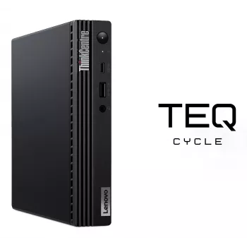 Teqcycle Lenovo ThinkCentre M70q Intel® Core™ i5 i5-10400T 16 GB DDR4-SDRAM 256 GB SSD Windows 11 Pro mini PC negro