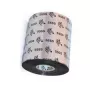 Zebra 5555 Cinta de transferencia térmica de cera/resina, negro, 110 mm x 30 m (05555BK110D)