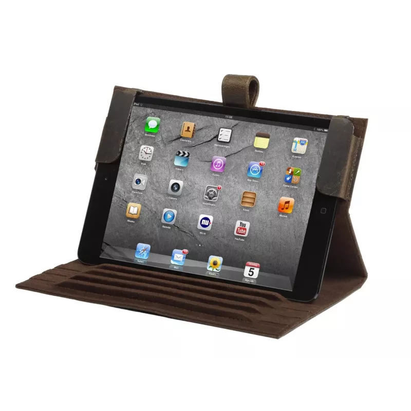 Funda para tablet Bramante FCIMHD000273 Folio para iPad Mini, piel, modo soporte, 7,9