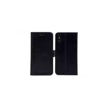 Funda tipo folio dbramante1928 iPhone Xs Max Negra Soporte de sobremesa