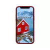 Funda de piel dbramante1928 Greenland para iPhone 12 mini — Rojo, compatible con 5,4
