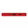 Funda de piel dbramante1928 Greenland para iPhone 12 mini — Rojo, compatible con 5,4