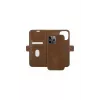 Funda cartera dbramante1928 Lynge para iPhone 13 Pro Max – Tan, 3 compartimentos para tarjetas, pantalla de 6,7