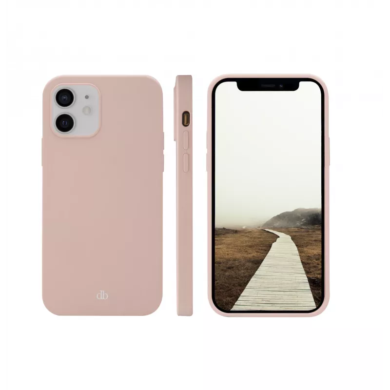 Funda dbramante1928 Monaco iPhone 12/12 Pro Pink Sand