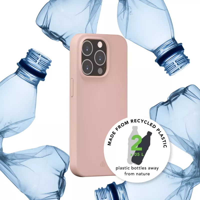 Funda dbramante1928 Monaco iPhone 12/12 Pro Pink Sand