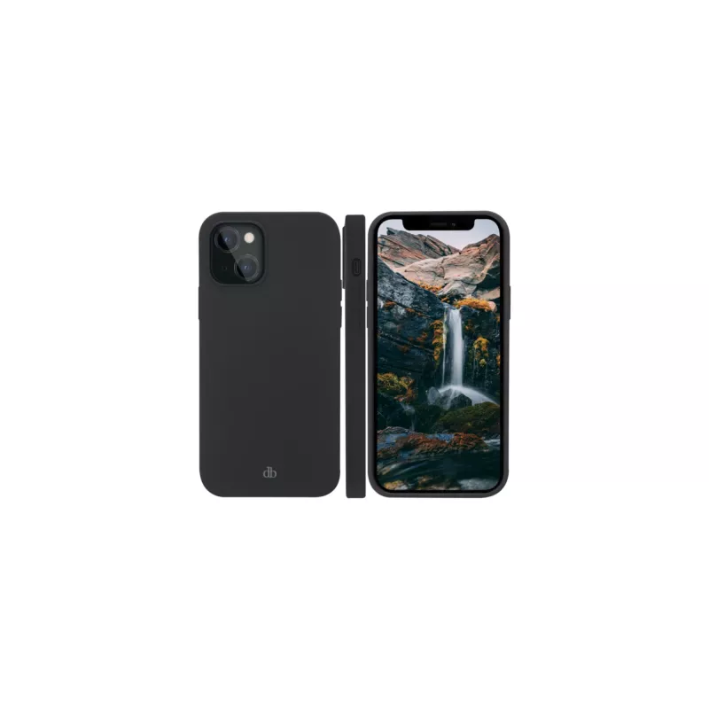 Funda para móvil dbramante1928 Monaco para iPhone 13 mini 5,4 inch – Night Negro, plástico reciclado