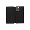 Funda tipo folio para móvil dbramante1928 Oslo para iPhone 14 Pro Max — Negro, 3 compartimentos para tarjetas, soporte de mesa, compatible con 6,7