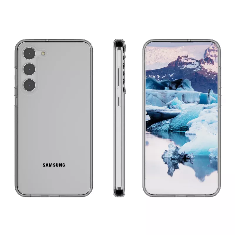 Funda protectora dbramante1928 Iceland Pro para Samsung Galaxy S23, Transparente, compatible con pantalla de 15,5 cm (6,1