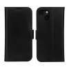 Funda tipo folio dbramante1928 Copenhagen para iPhone 15 Plus – Negro, 3 compartimentos para tarjetas