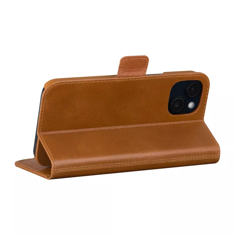 dbramante1928 Copenhagen – iPhone 15 Plus – Tan, funda tipo folio, Apple, iPhone 15 Plus, Marrón