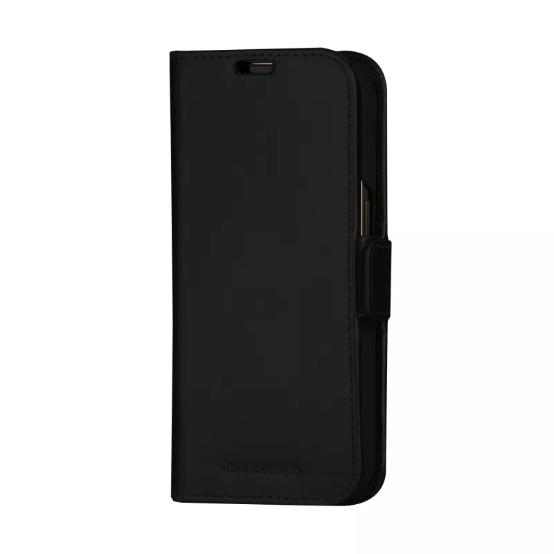 Funda tipo folio dbramante1928 iPhone 15 Pro Max negra 3 compartimentos para tarjetas