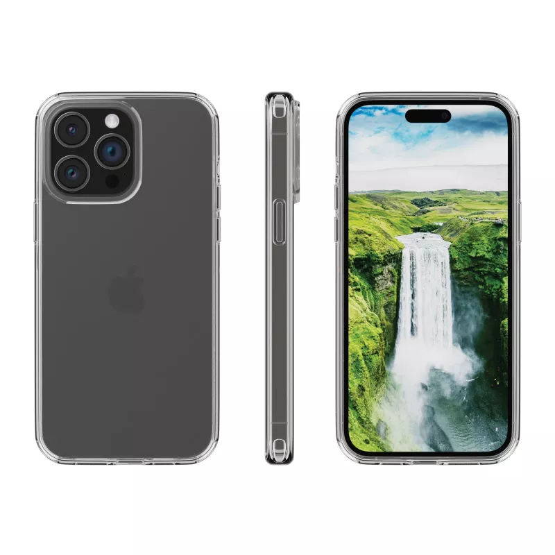 Funda protectora dbramante1928 Iceland Ultra D3O para iPhone 15 Pro — transparente, carcasa transparente