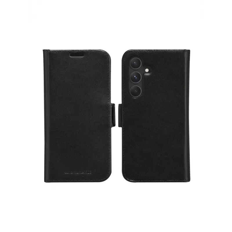 Funda tipo cartera dbramante1928 Galaxy S23 FE negra 3 compartimentos para tarjetas