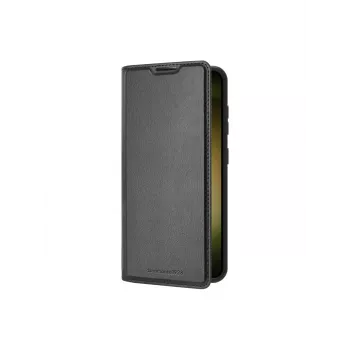 Funda para móvil dbramante1928 Bergen para Samsung Galaxy S24, piel y plástico reciclado, compatible con pantalla de 6,2 pulgadas, negra