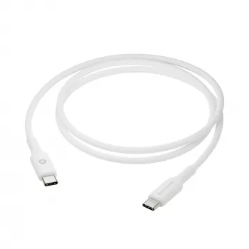 Cable USB-C a USB-C 1 m de d bramante – blanco