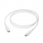Cable USB-C a USB-C 1 m de d bramante – blanco
