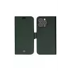 Funda cartera dbramante1928 New York para iPhone 14 Pro Max, verde, 3 compartimentos para tarjetas, compatible con 6,7