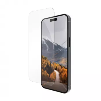 Protector de pantalla de cristal templado para iPhone 16 ProMax de dbramante1928 – transparente, compatible con pantalla de 6,9