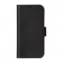 Funda tipo libro dbramante1928 iPhone 16 negra 3 compartimentos para tarjetas