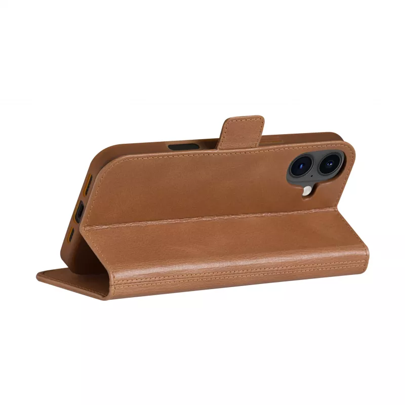 dbramante1928 Copenhagen - iPhone 16 Plus - Tan, funda tipo libro, Apple, iPhone 16 Plus, 17 cm (6,7