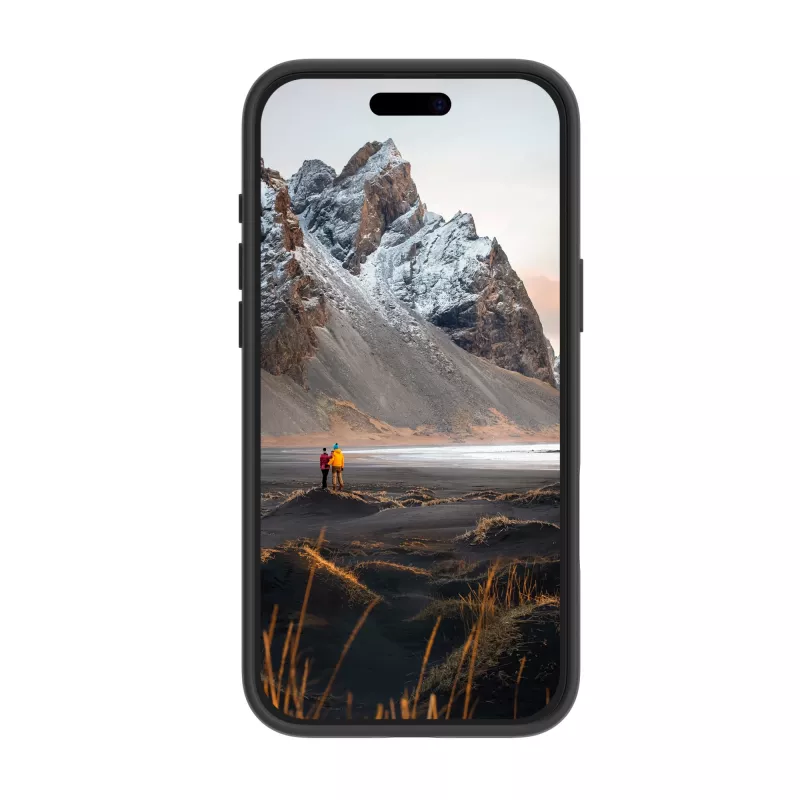 dbramante1928 Iceland Ultra D3O MS Kick - iPhone 16 Plus - funda rugged negra