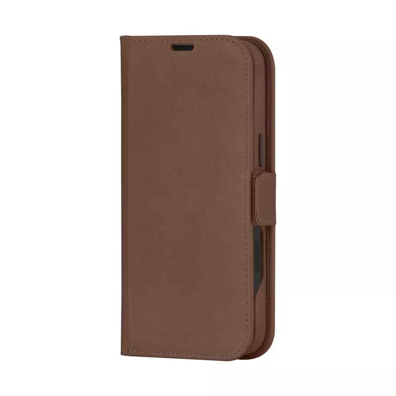 dbramante1928 Lynge MagSafe - iPhone 16 Plus - Dark Tan, funda tipo folio, Apple, iPhone 16 Plus, 17 cm (6,7