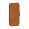 dbramante1928 Copenhagen Funda tipo libro de piel granulada para iPhone 17 Pro Max, tan